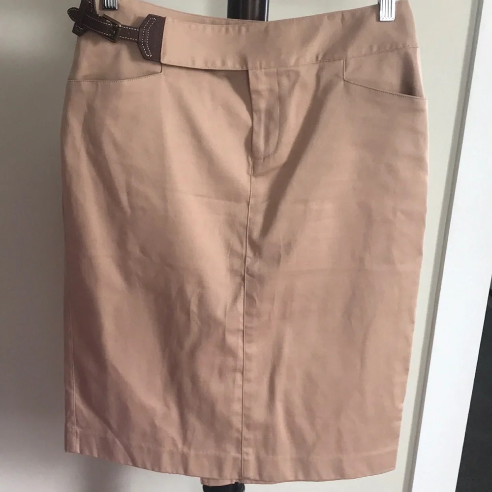 Lauren Ralph Lauren tan skirt